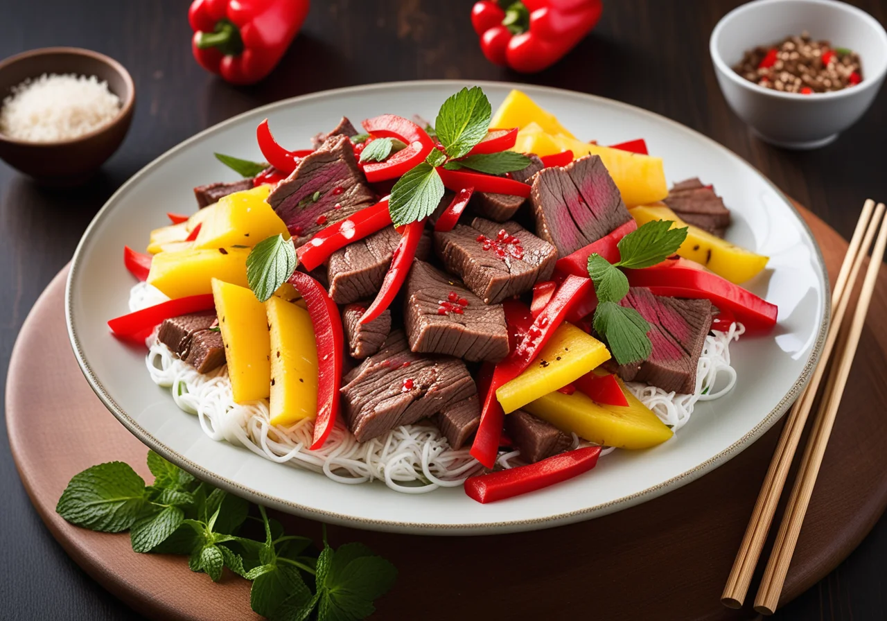 Paprika Beef Strips