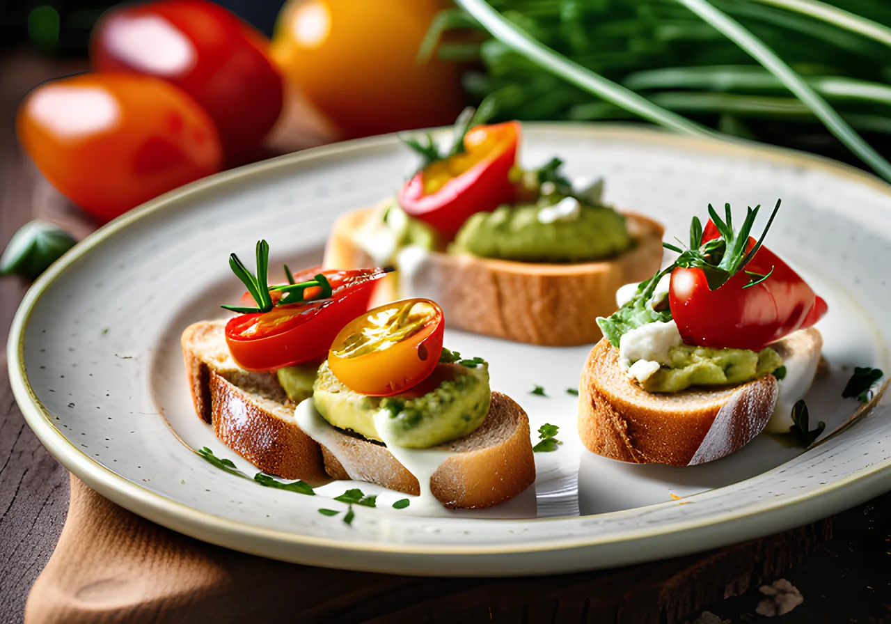 Avocado Crostini