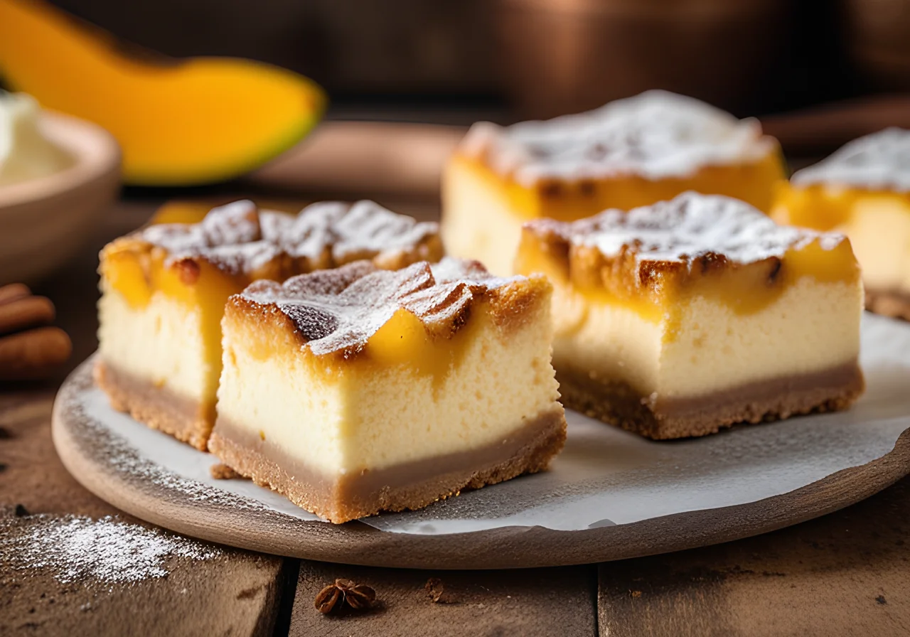 Juicy Cheesecake Bars