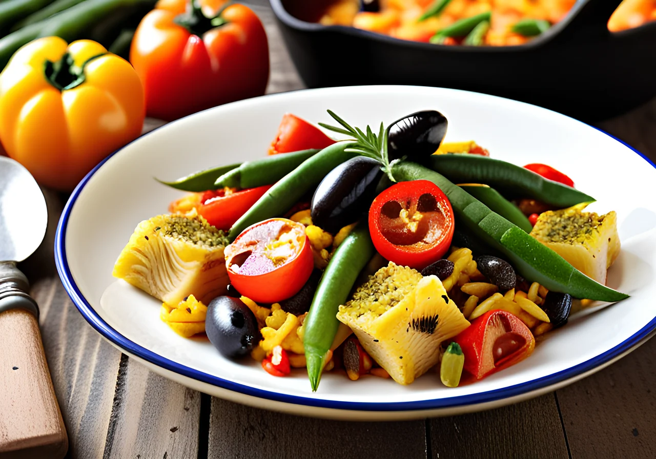 Vegetable Paella