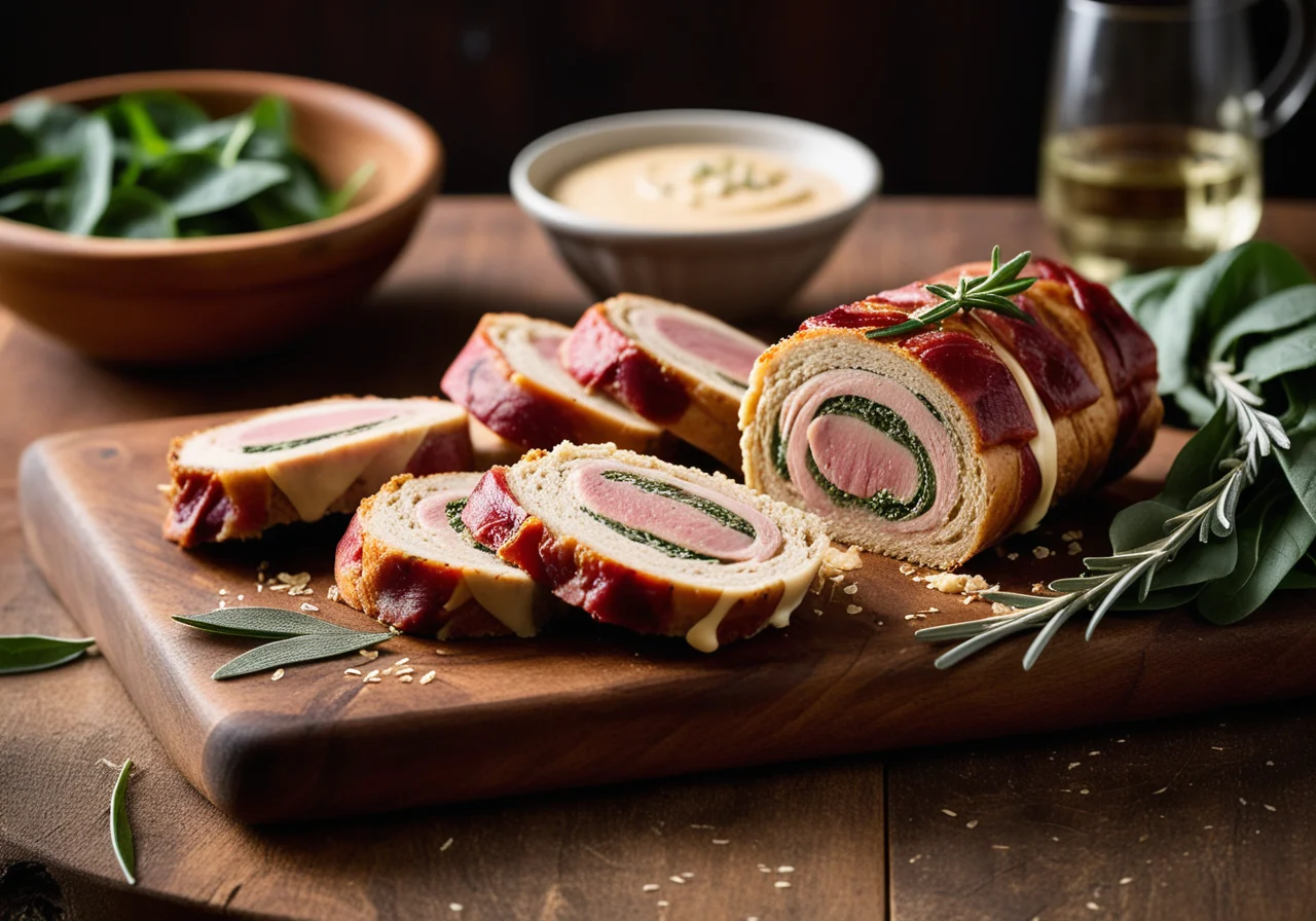 Saltimbocca with Turkey and Oat Bran
