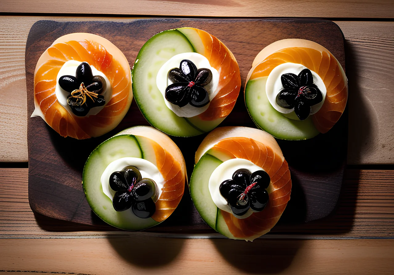 Cucumber Cream Cheese Rolls