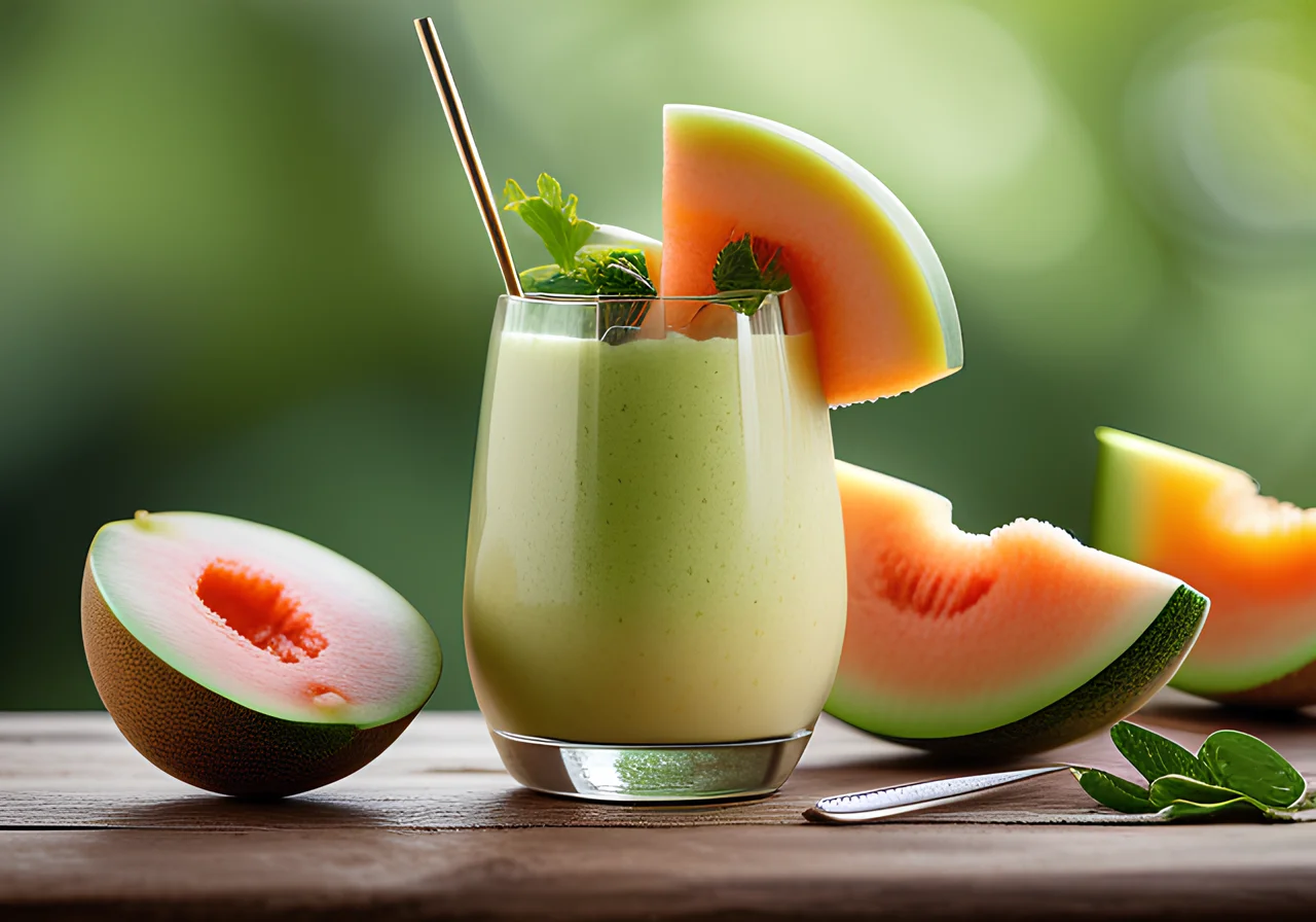 Melon Yogurt Smoothie