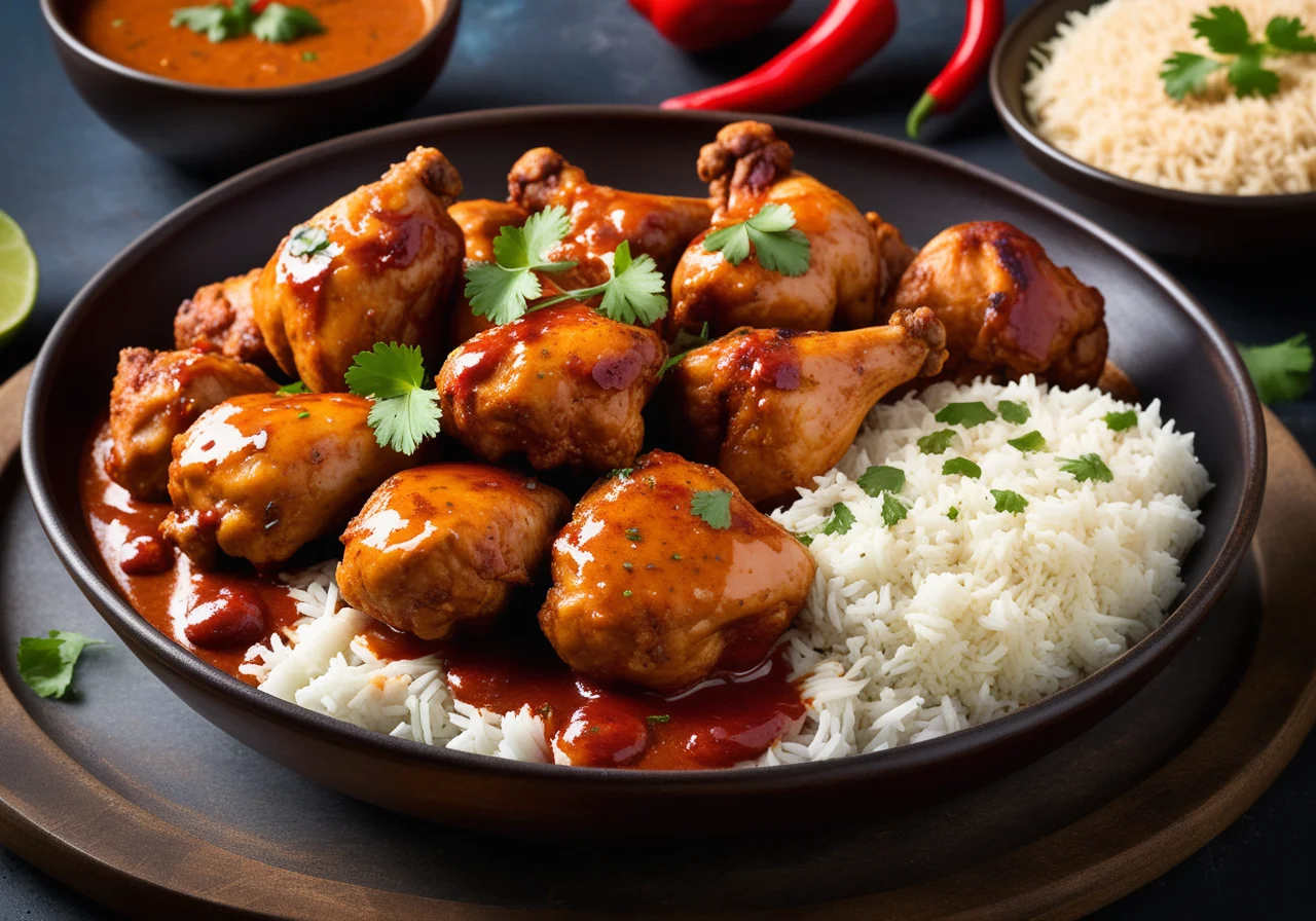 Indian Chicken with Sauce
