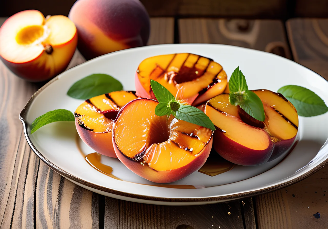 Grilled Peaches