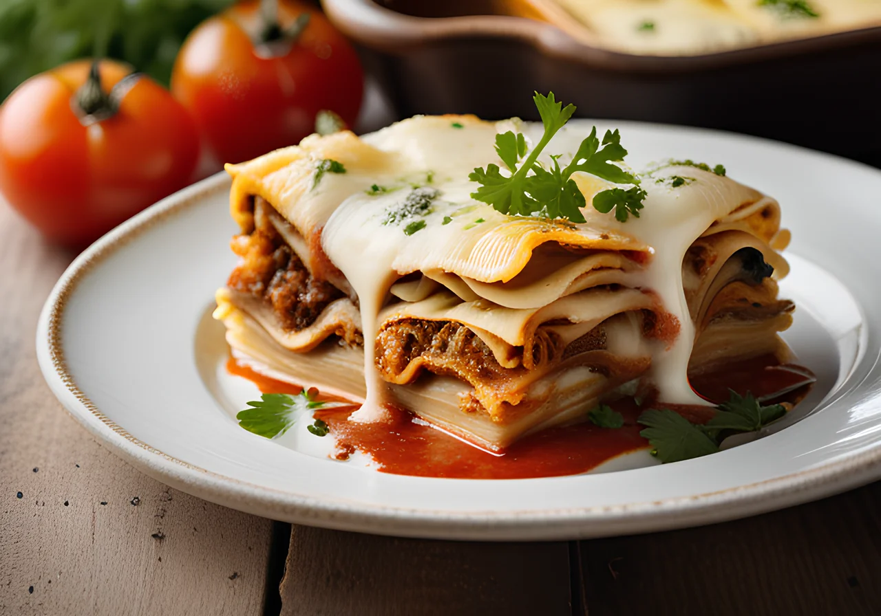 Mushroom Lasagna