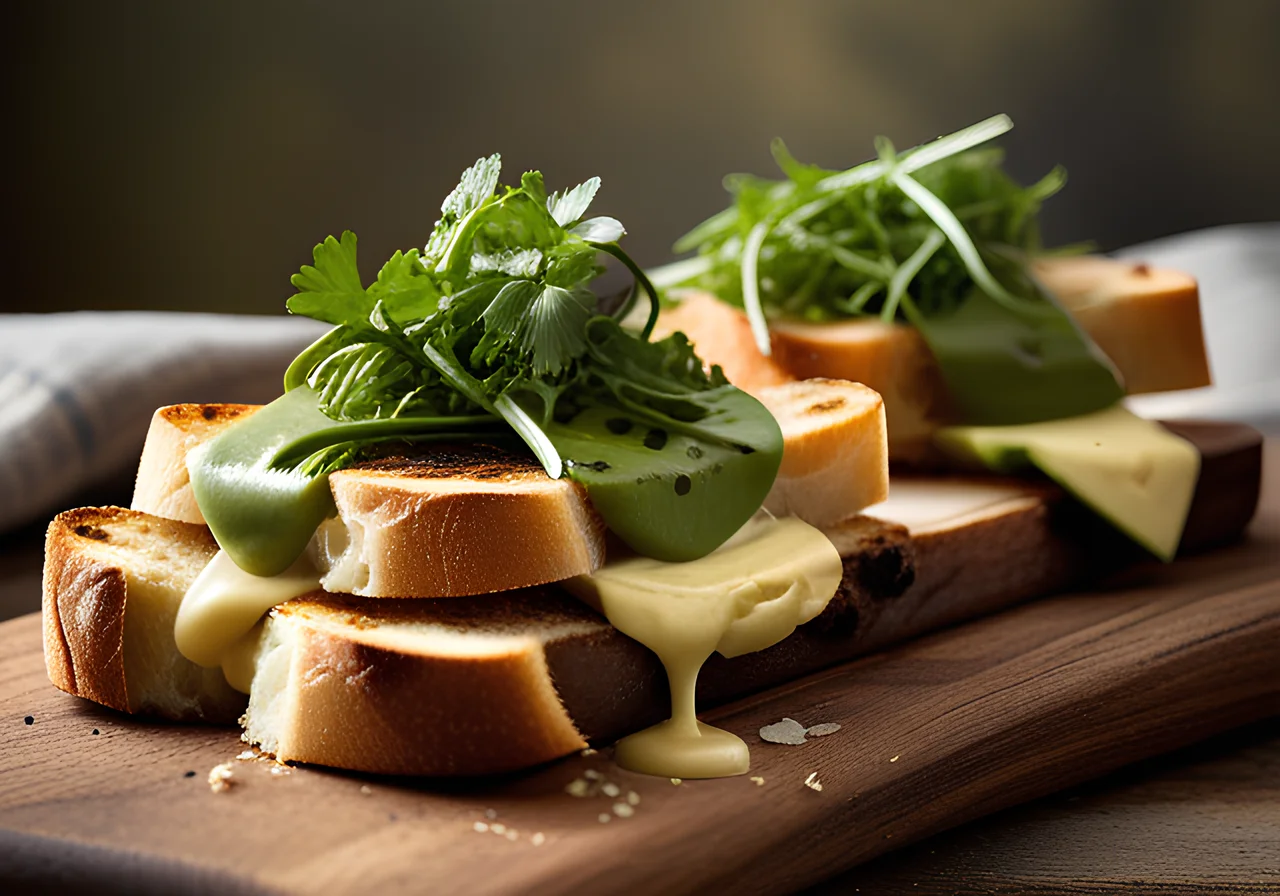 Grilled Ciabatta with Kalahari Truffle and Avocado