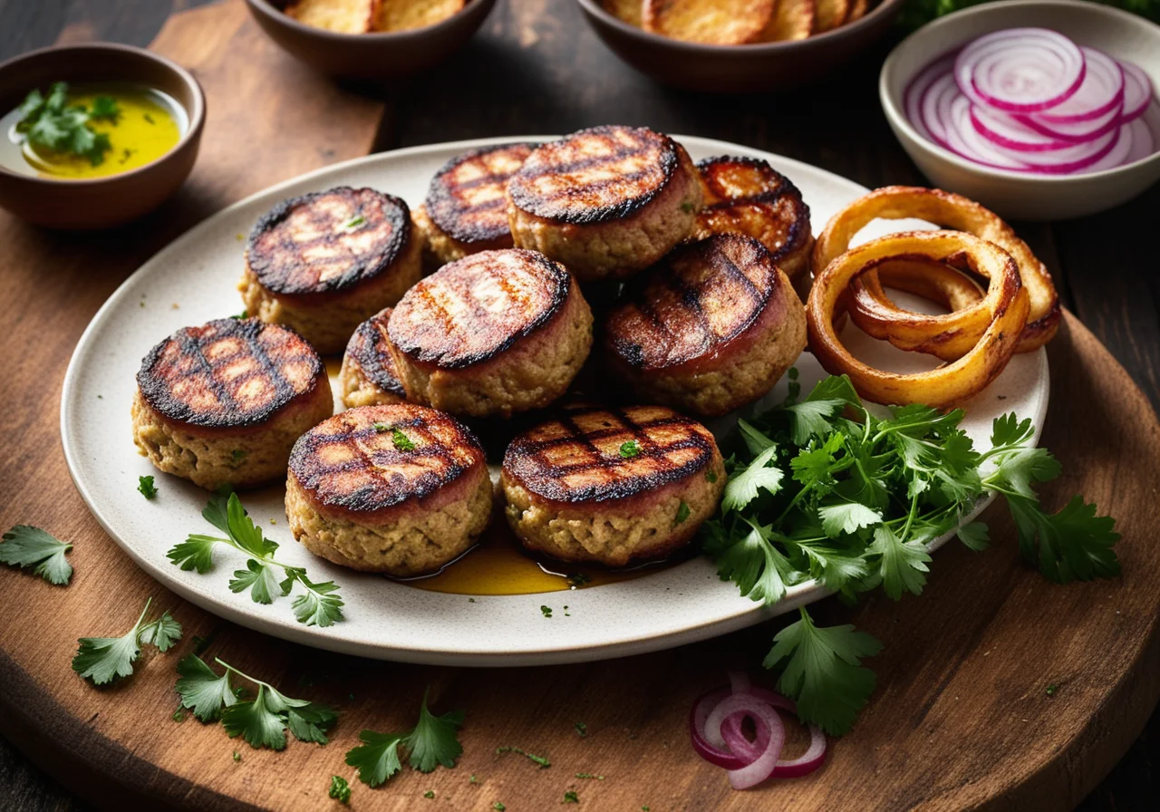 Grilled Meat Patties