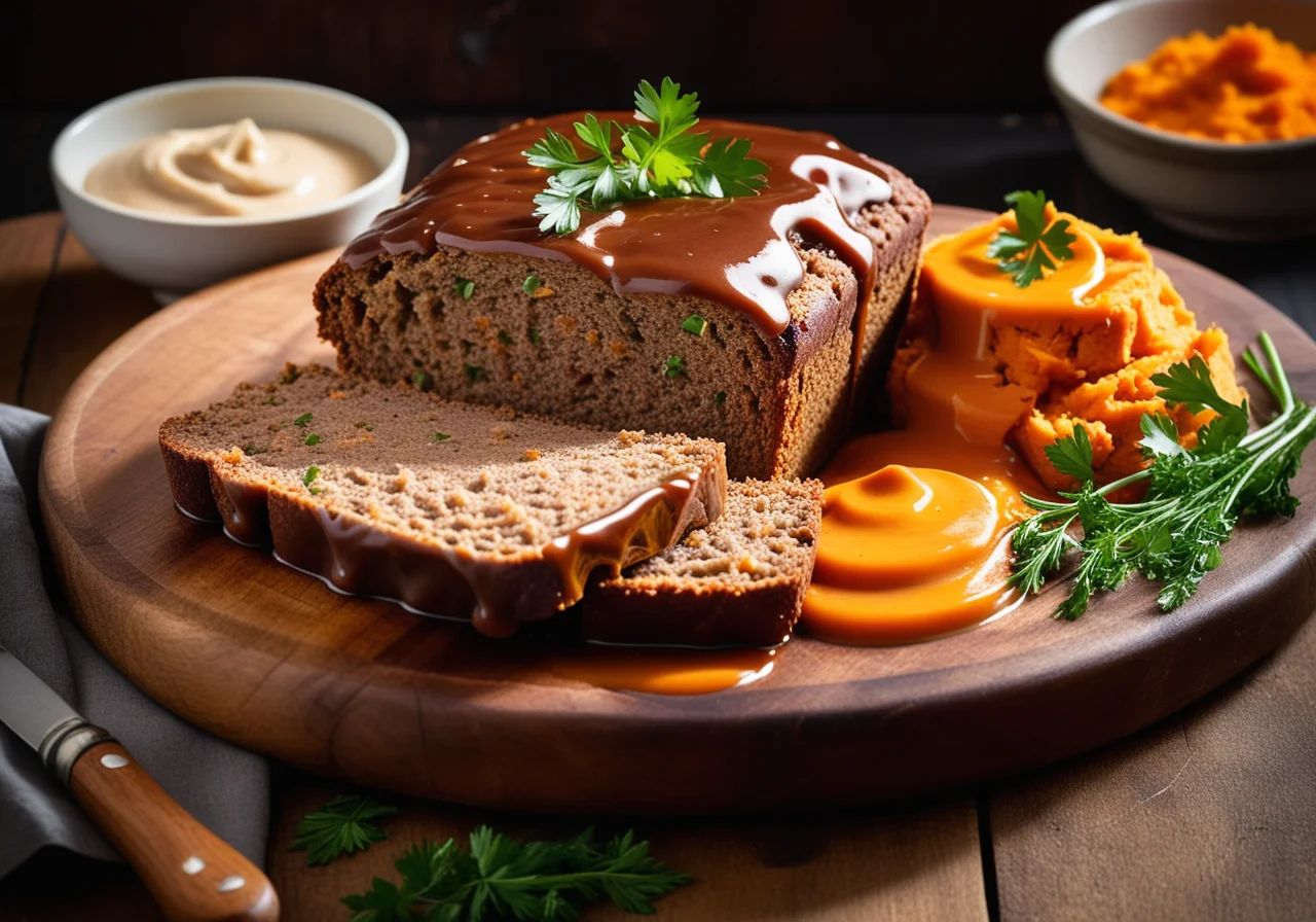 Meatloaf with Mashed Potatoes