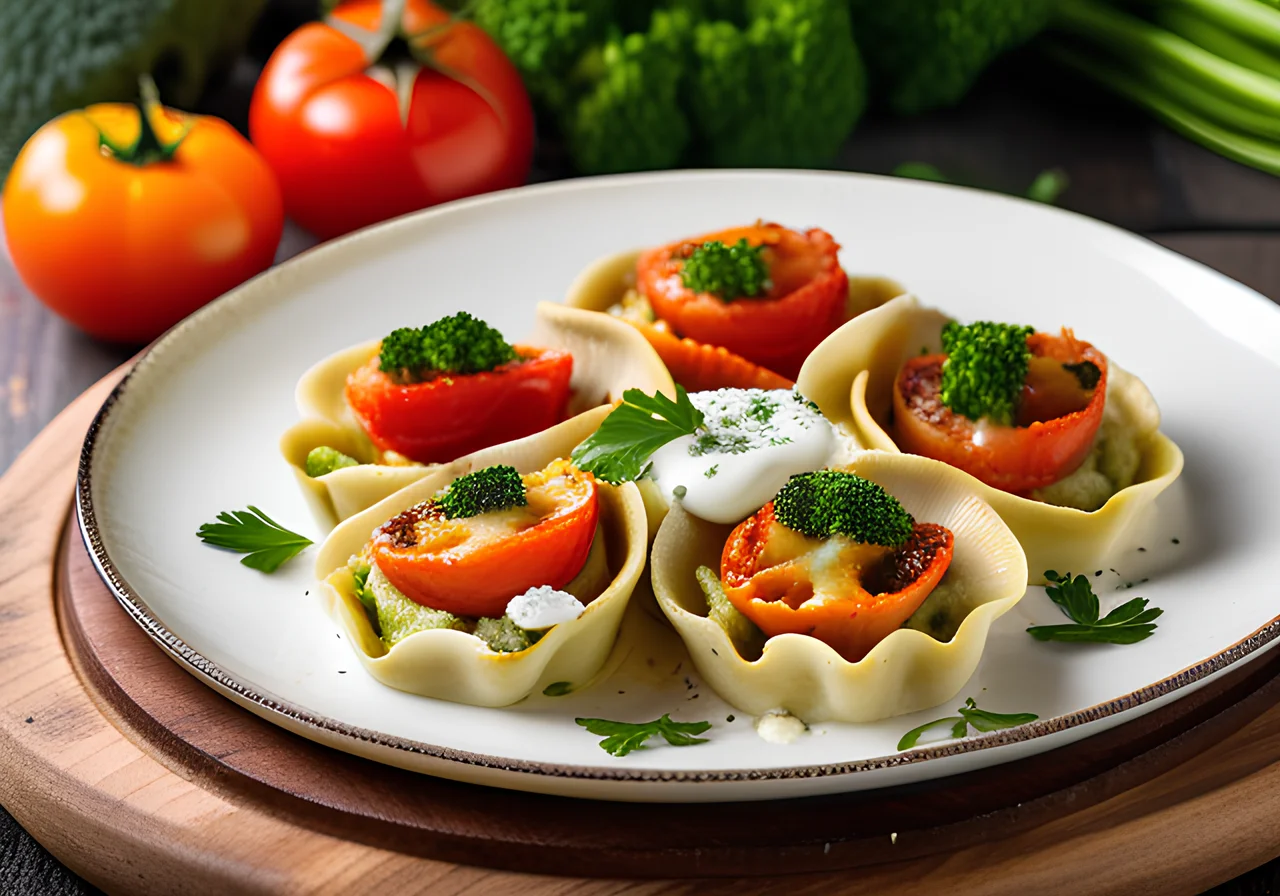 Broccoli Tortellini Gratin