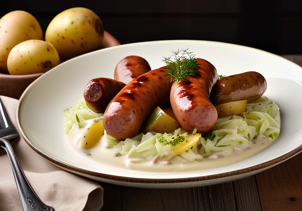 Cabbage Sausage Pot