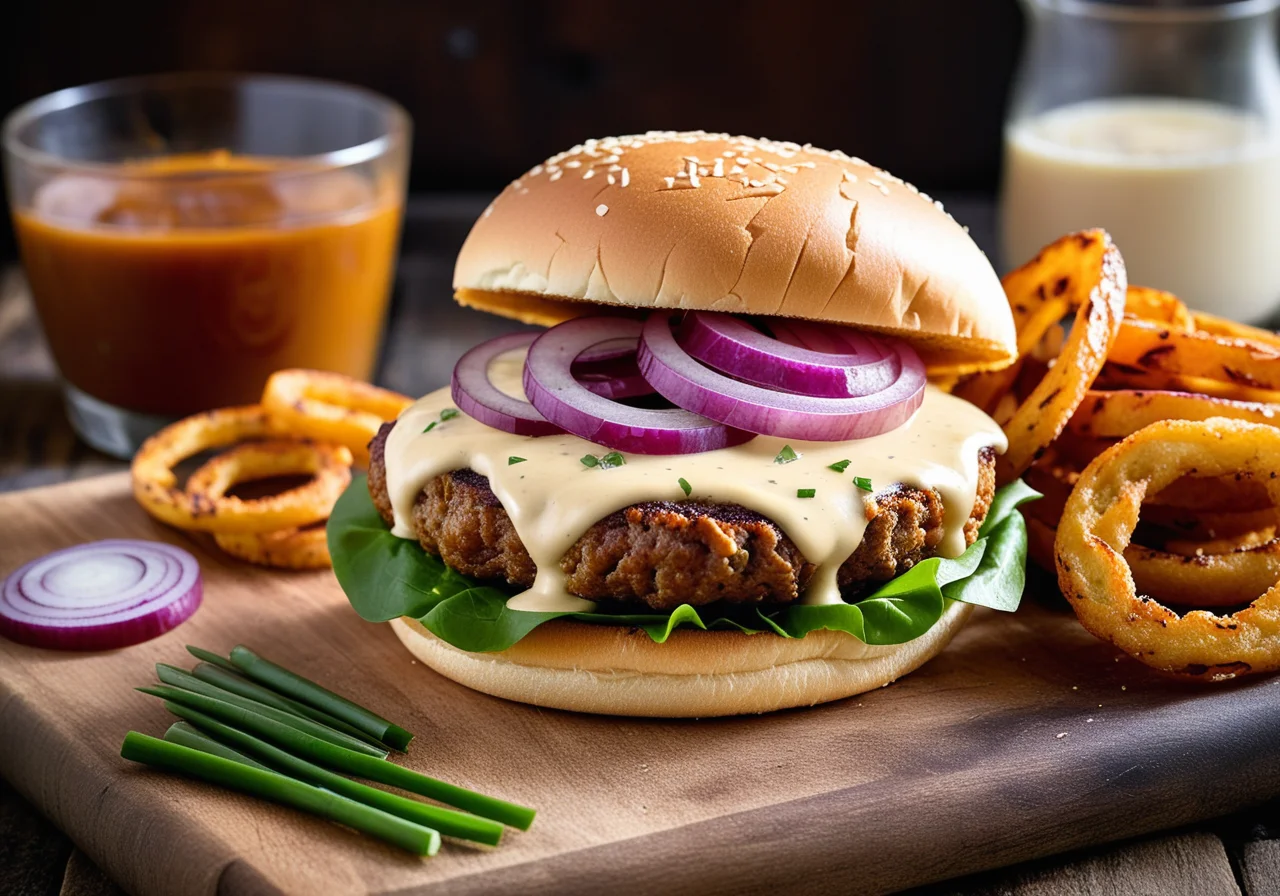 Curry-Paprika-Burger