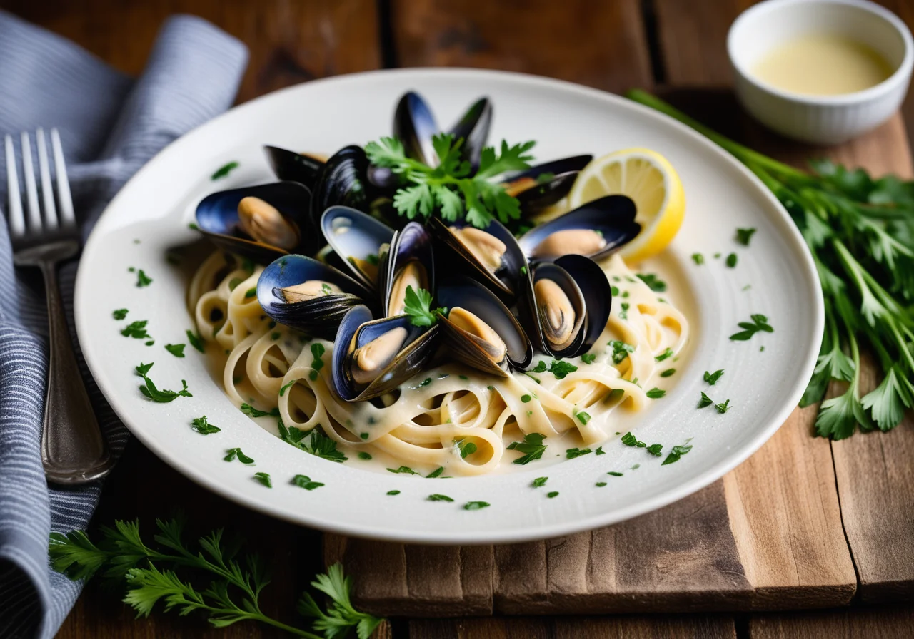 Pasta with Mussels