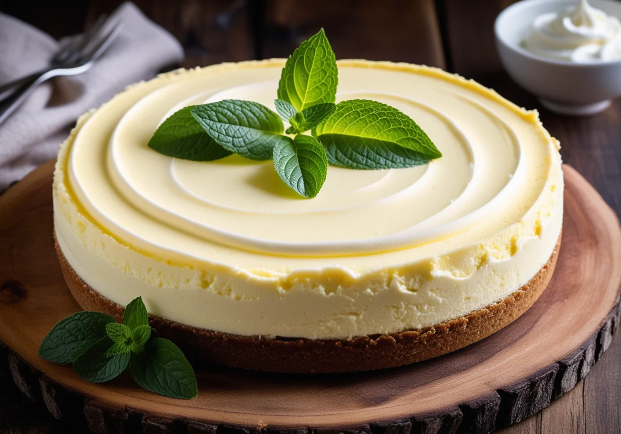 Lemon Cream Cheesecake