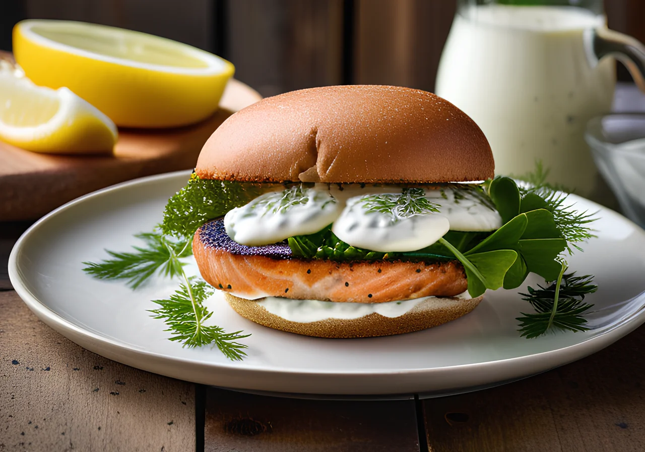 Salmon Burger