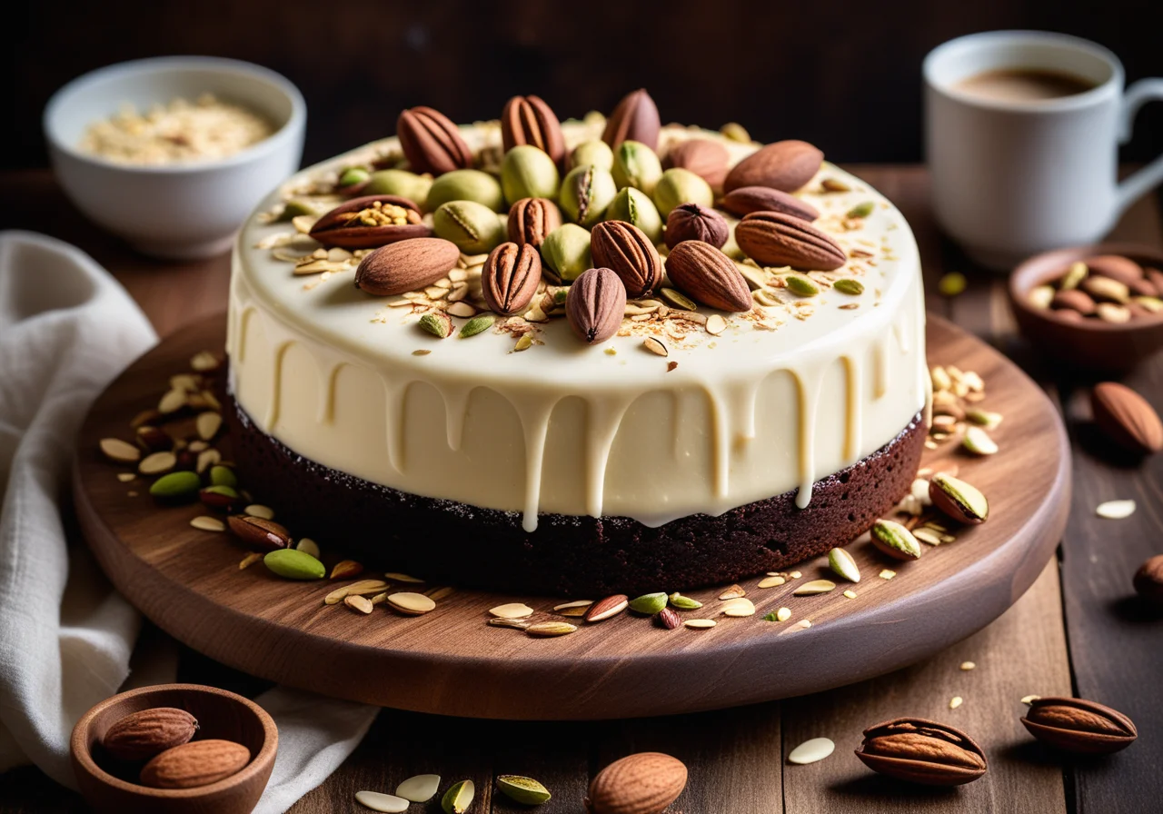 Almond Chocolate Cake