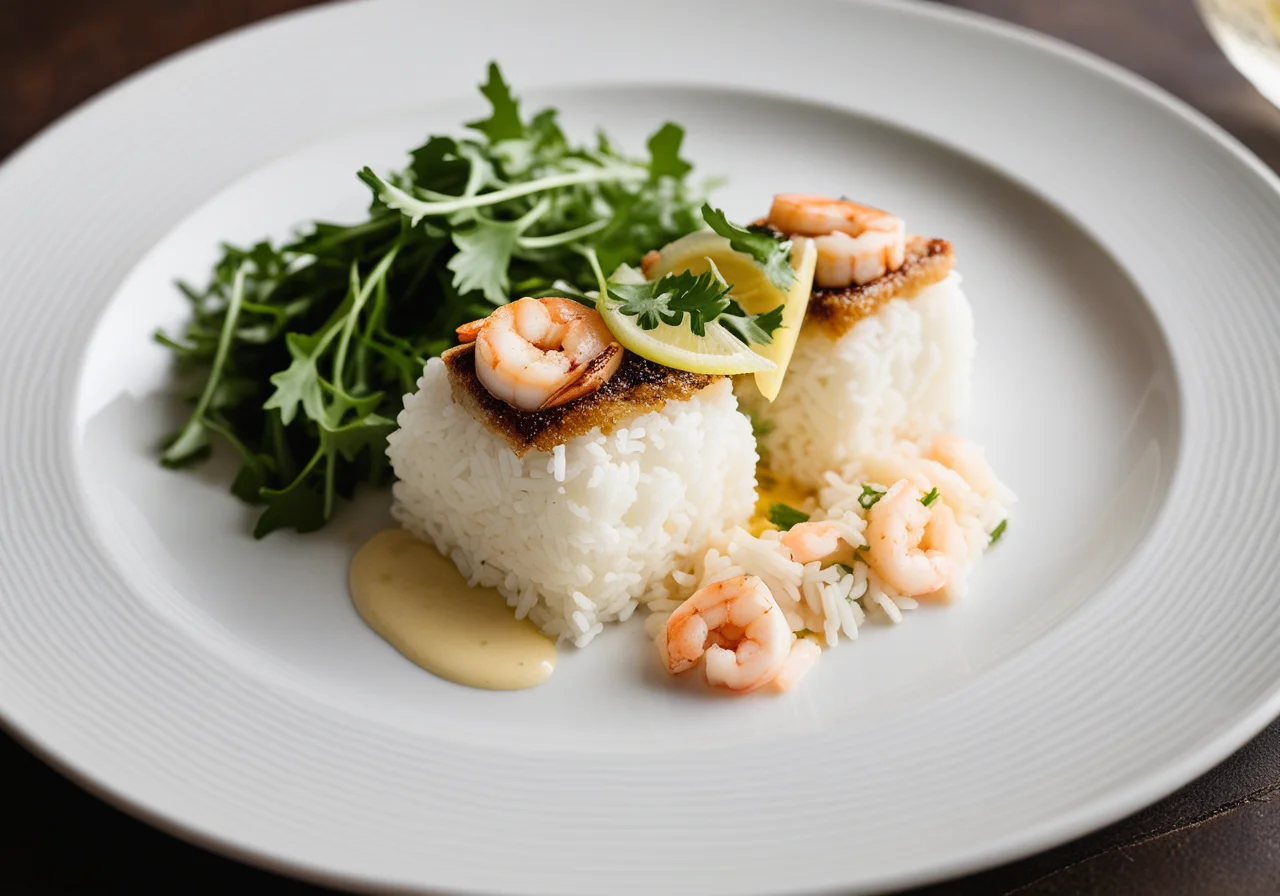 Seezungen Roll with Rice