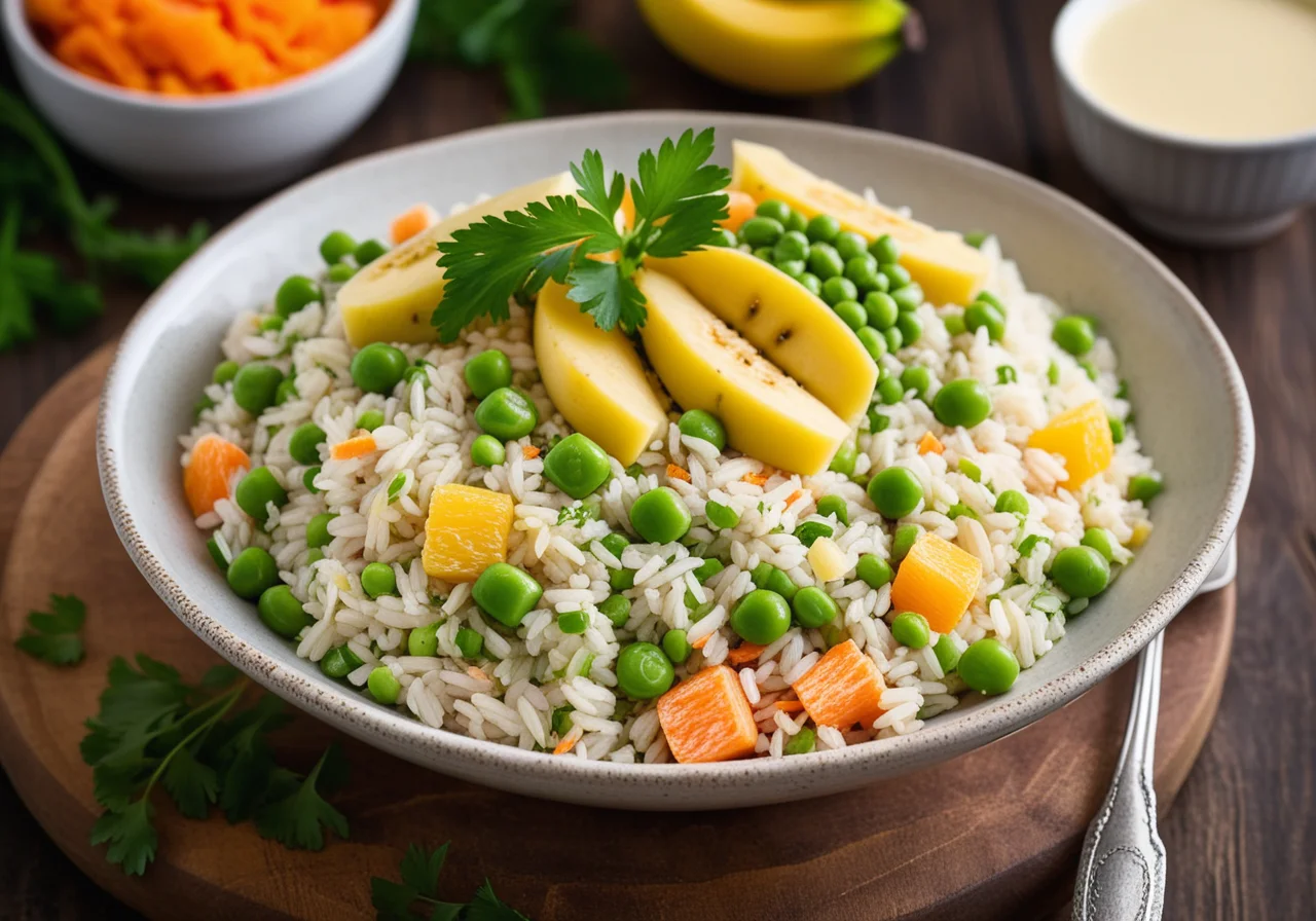Fruity Vegetable Rice Salad