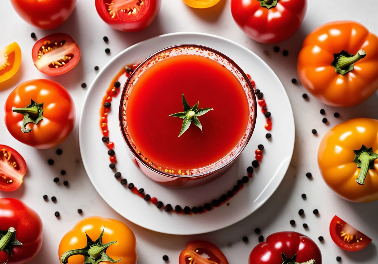 Tomato Juice with Bell Peppers