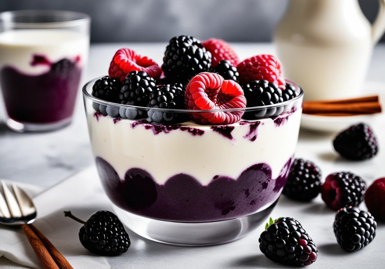 Yogurt Blackberry Parfait