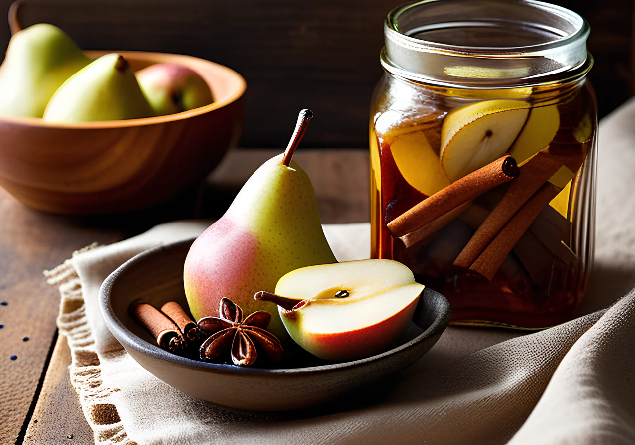 Pear Compote in Grandma's Style