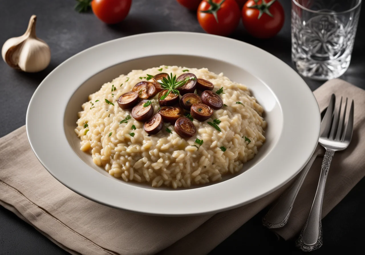Pilzrisotto