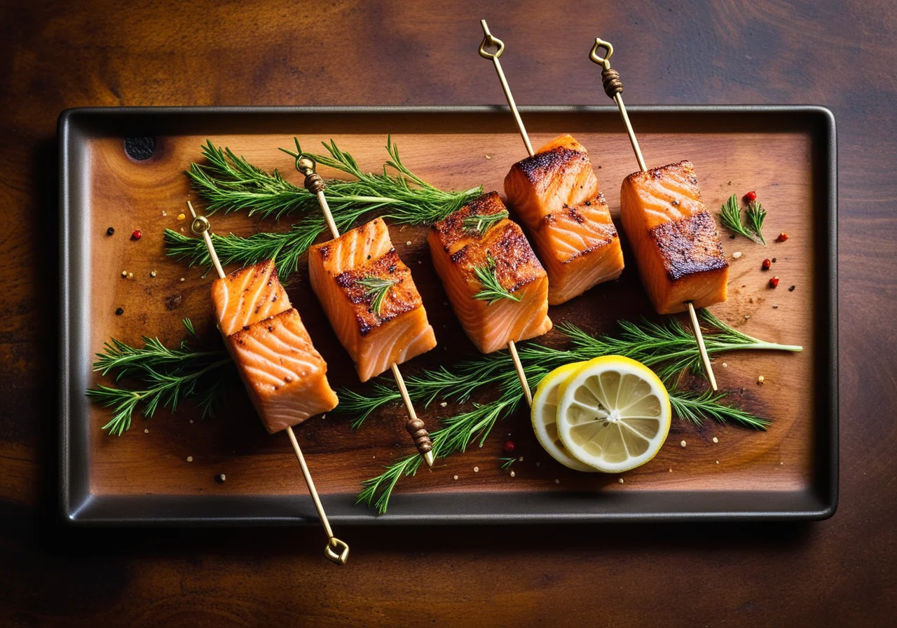 Salmon Skewers