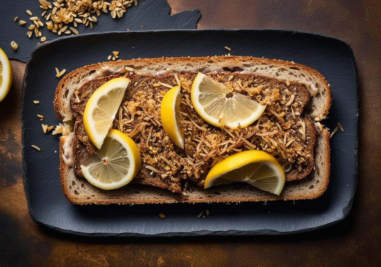 Bread with Herring and Honey