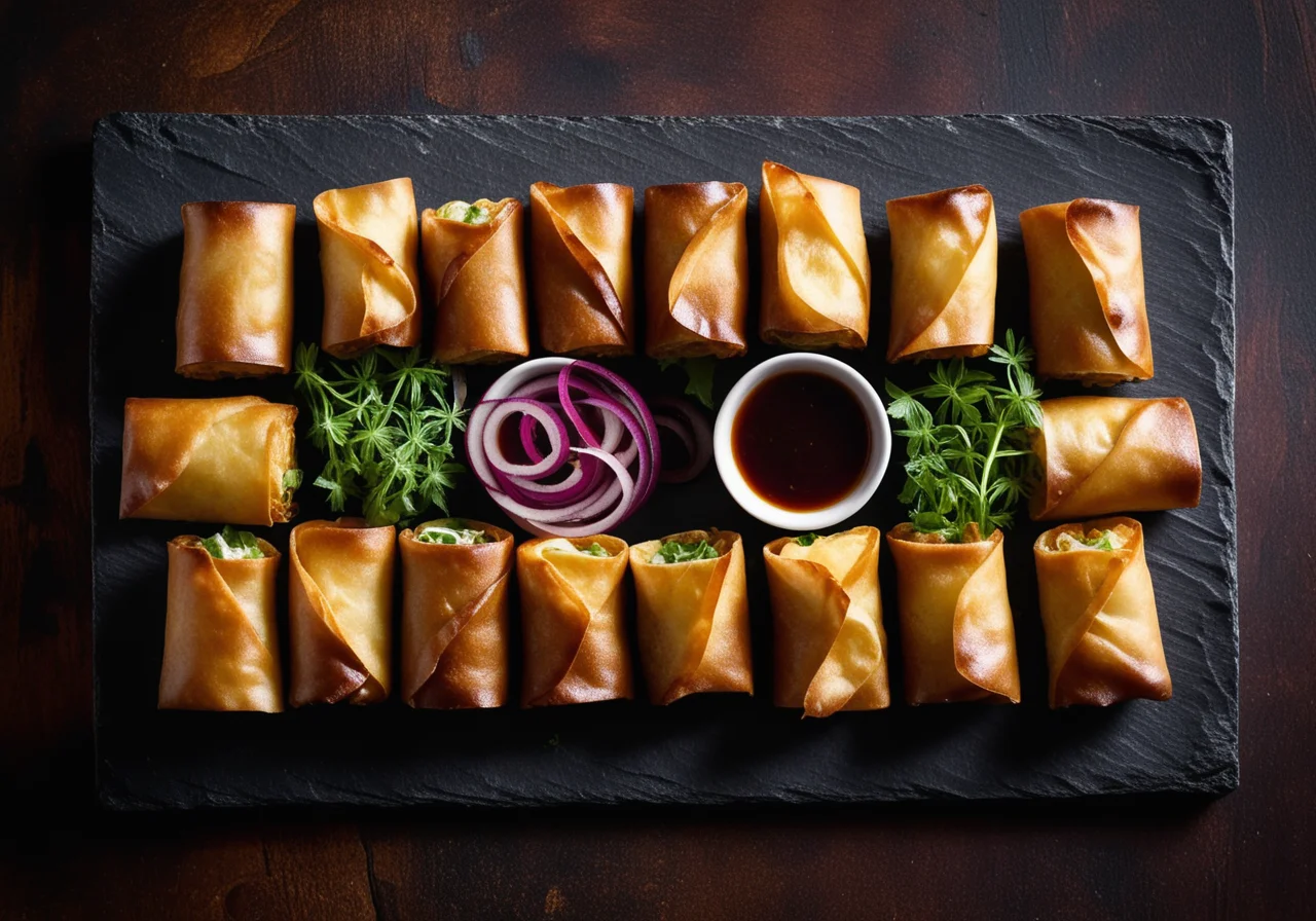 Jarlsberg Spring Rolls