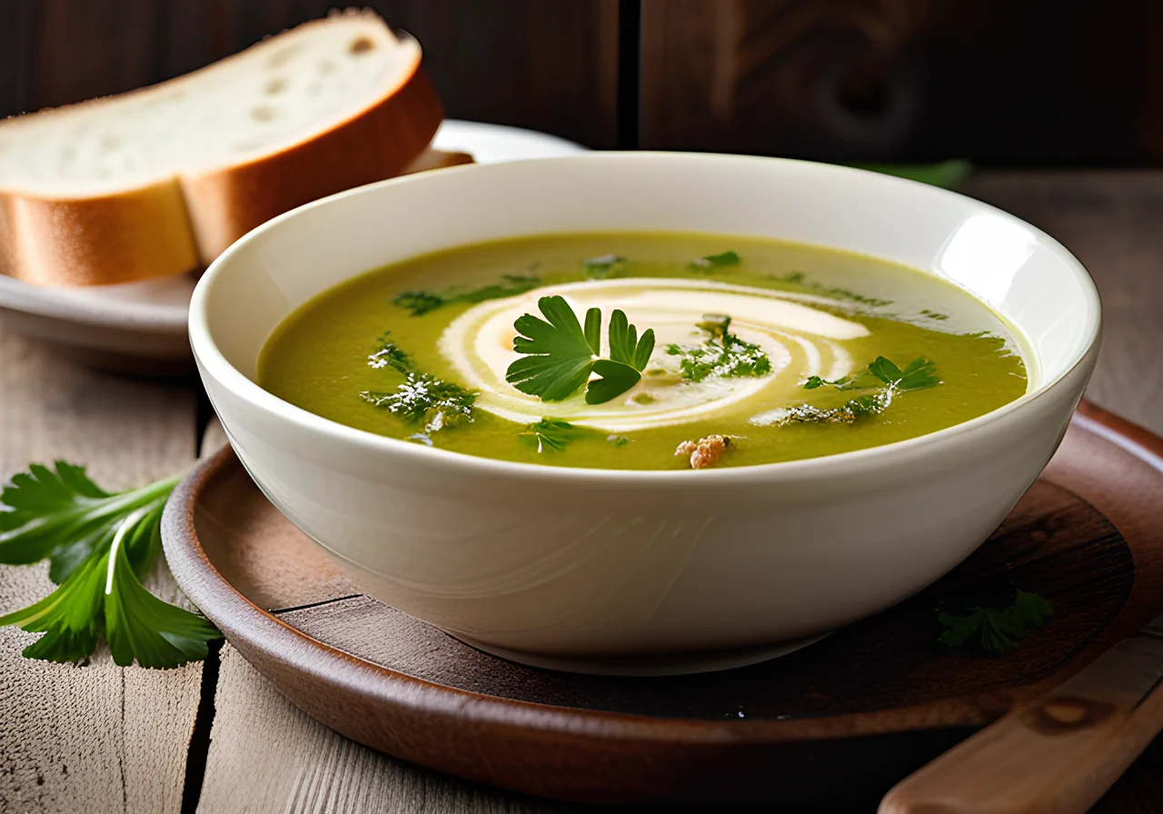 Simple Wild Garlic Soup
