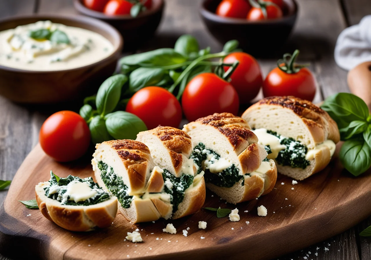 Chicken Fillet Stuffed with Spinach and Ricotta