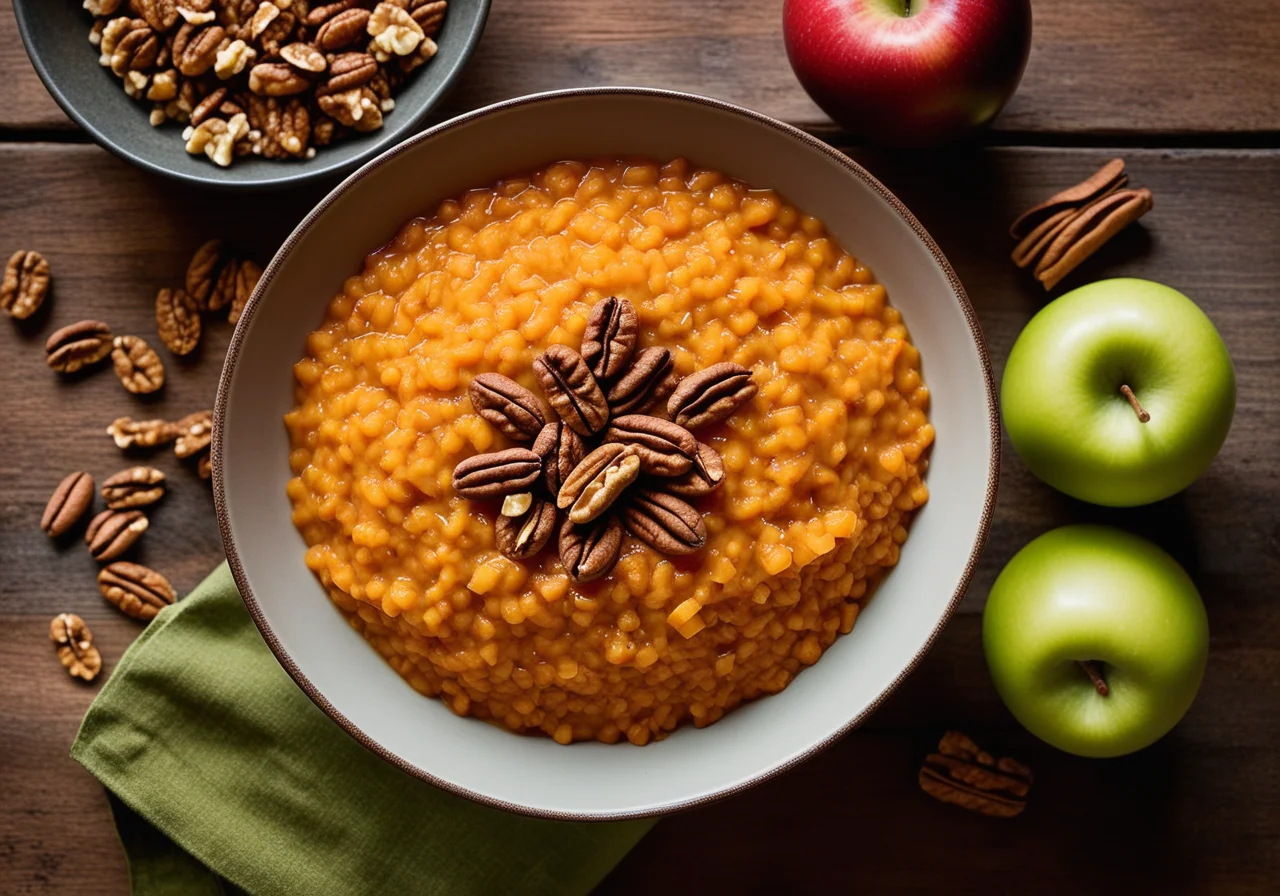 Red Lentils with Apple