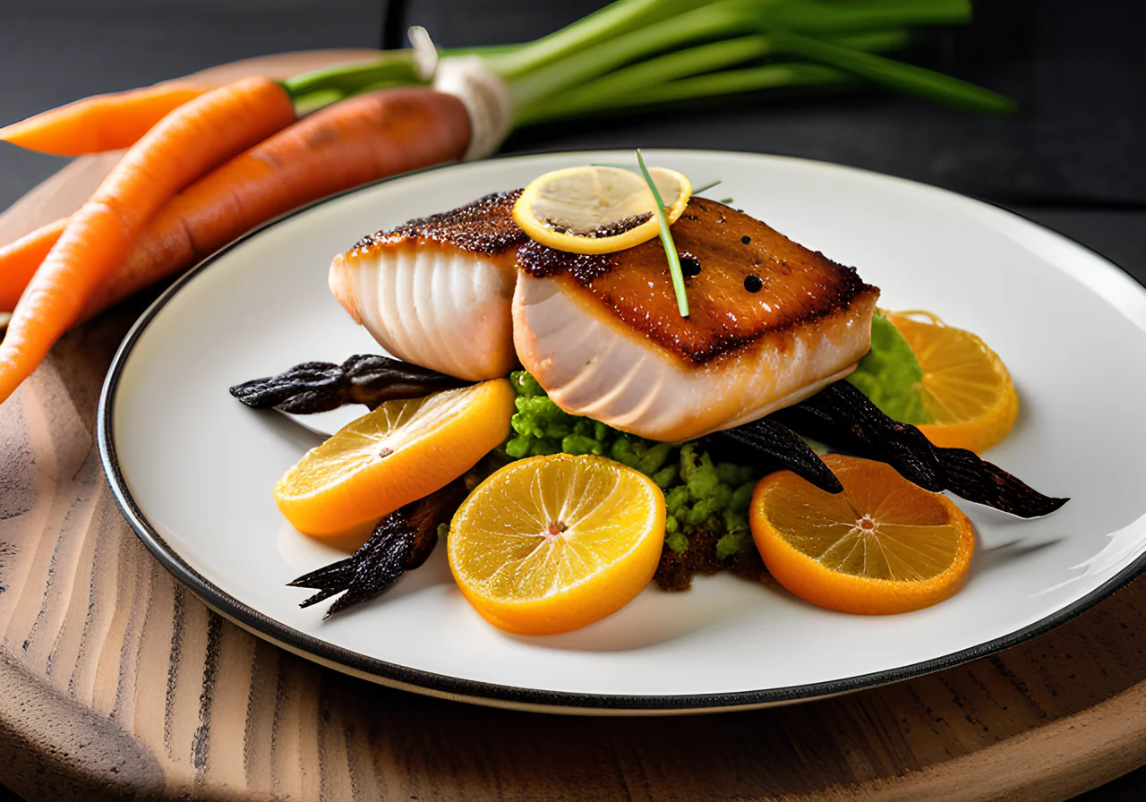 Carp Fillet Vegetable Skillet