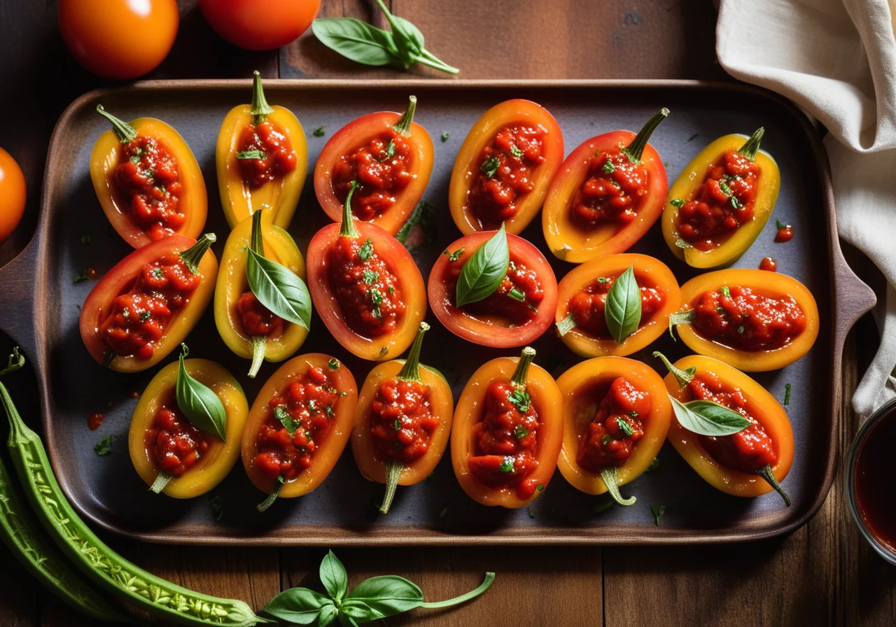 Ladyfingers with Tomato Sauce
