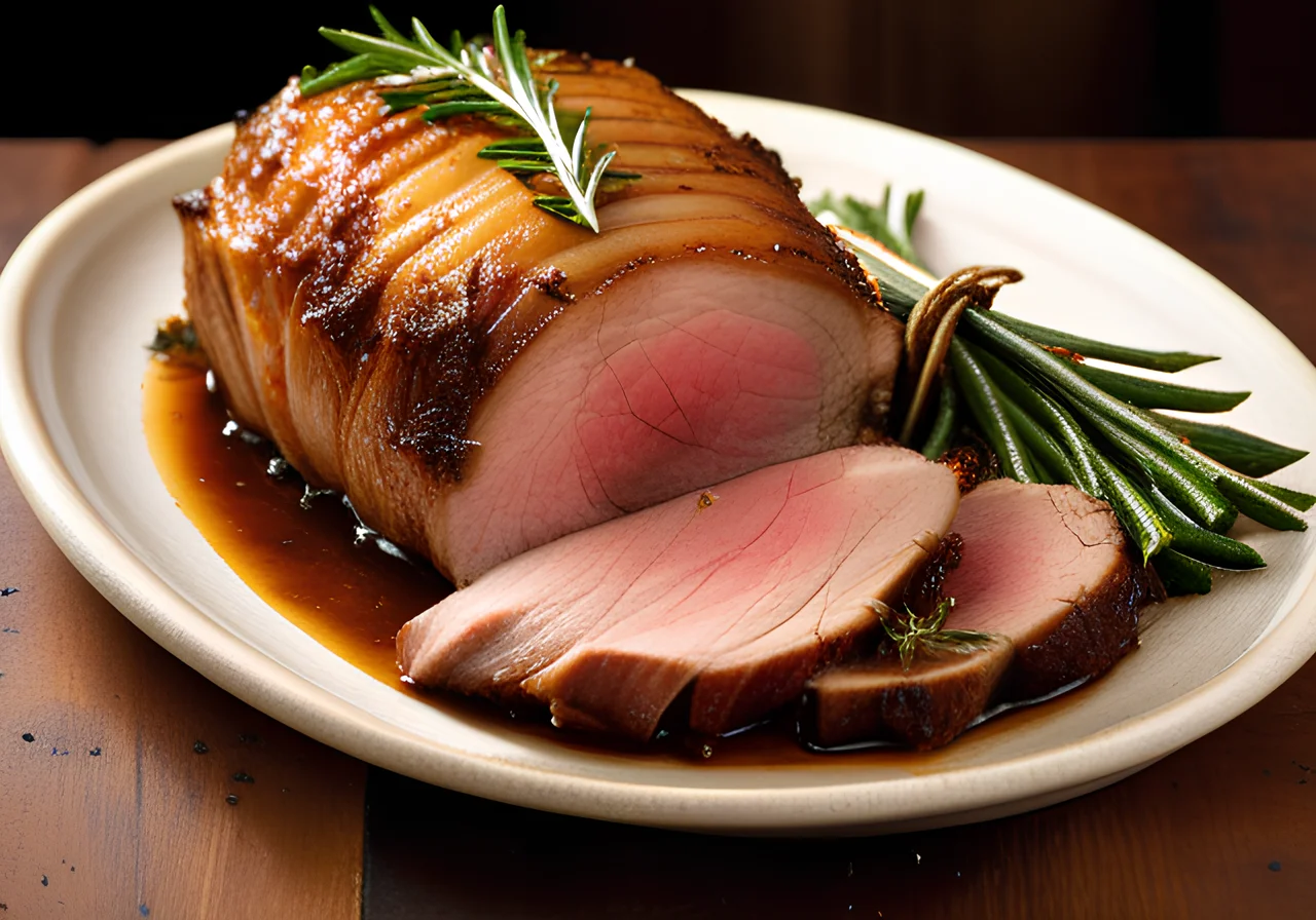 Mediterranean-Seasoned Veal Roast