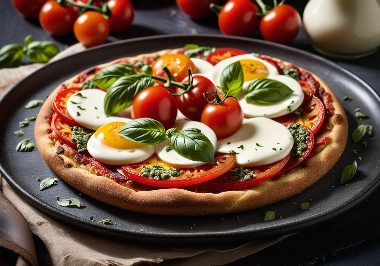 Vinschgauer with Pizza Topping