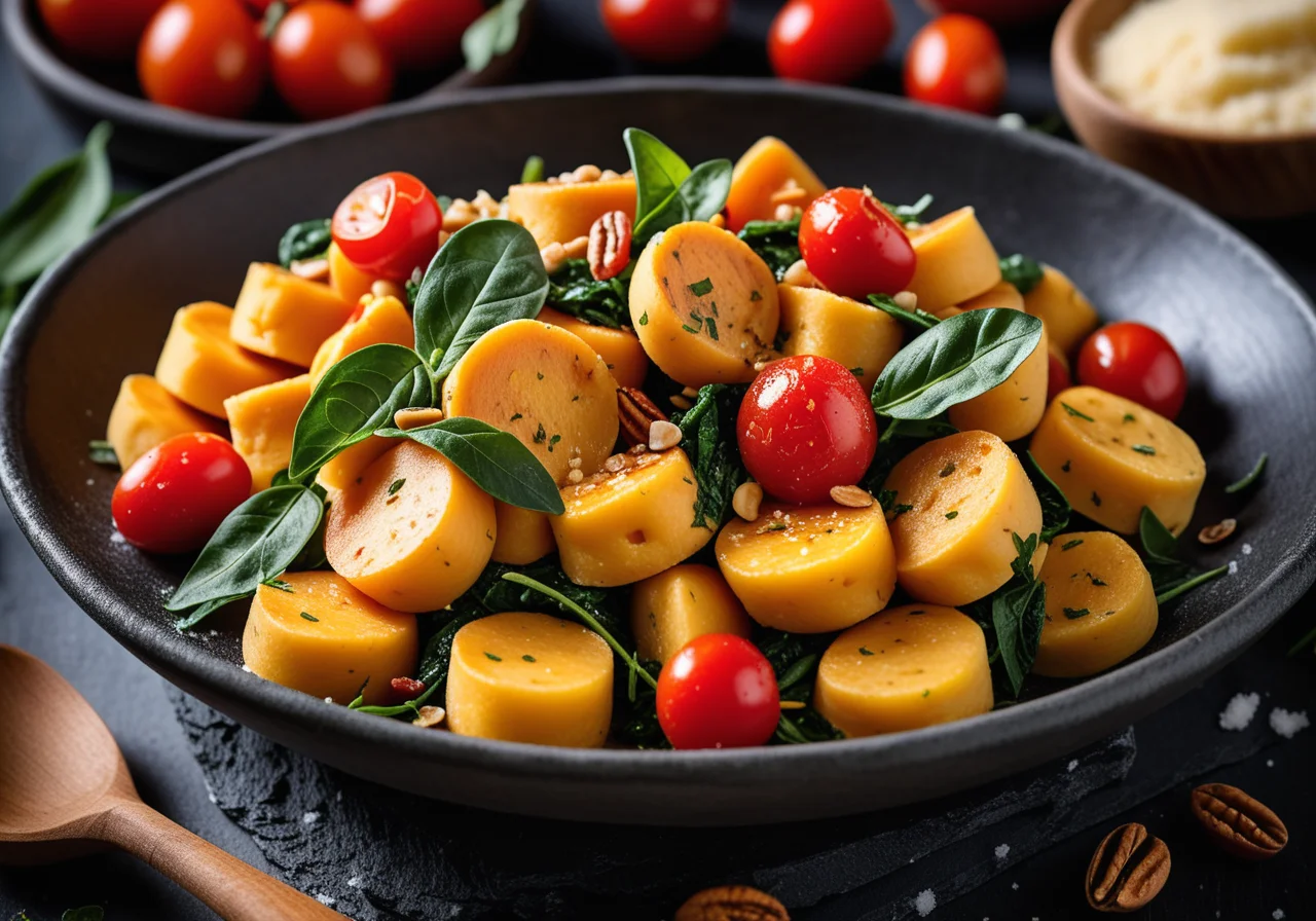 Sweet Potato Gnocchi Bowl