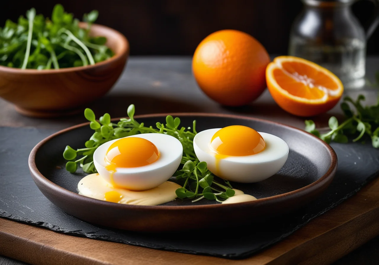 Filled eggs for Easter