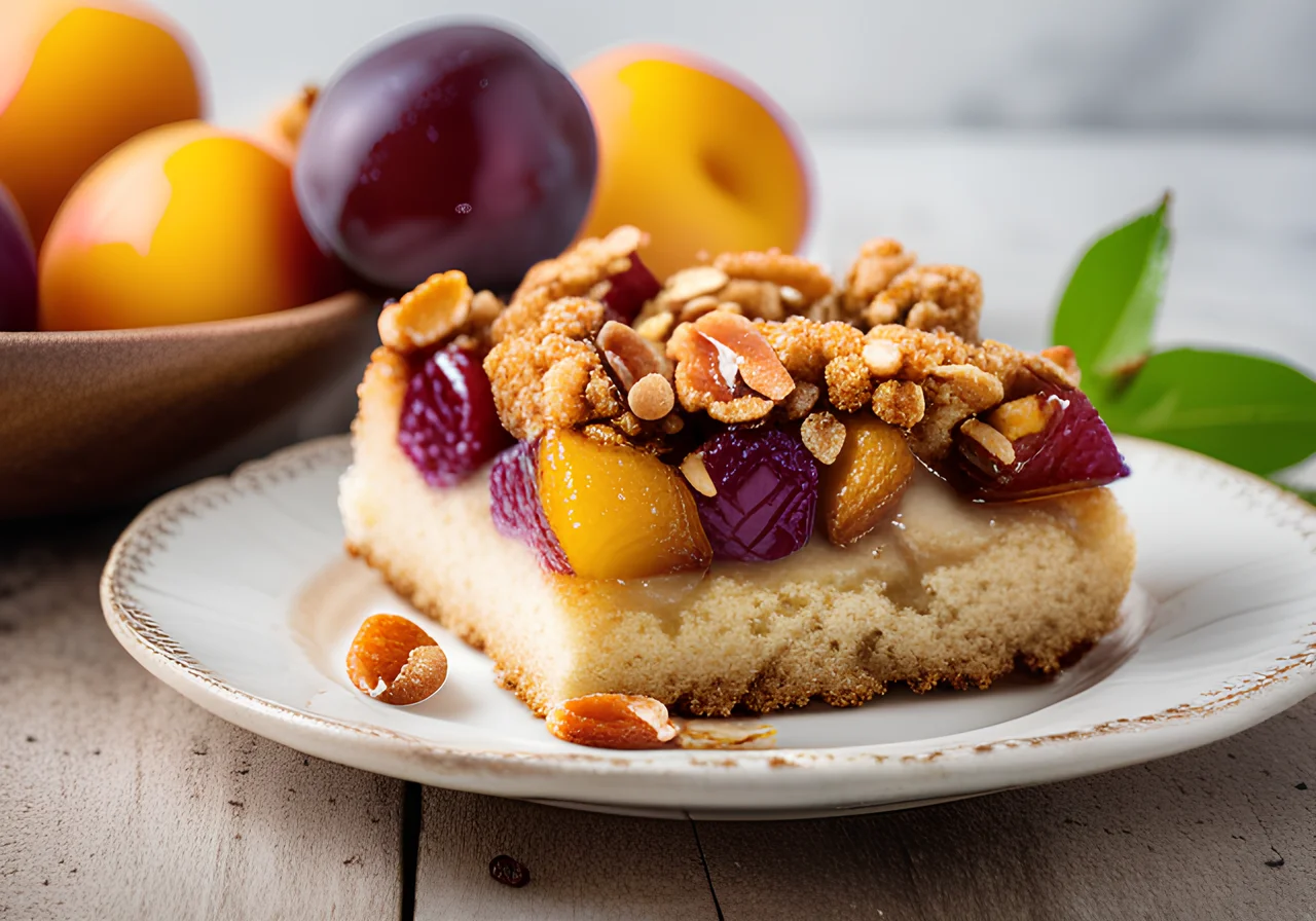 Plum Crumb Cake