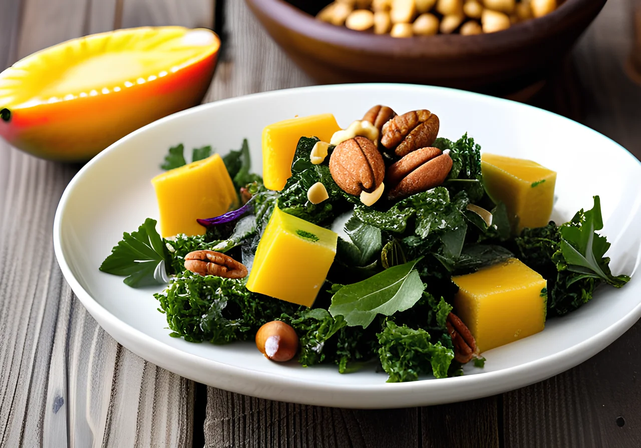 Mango Kale Salad
