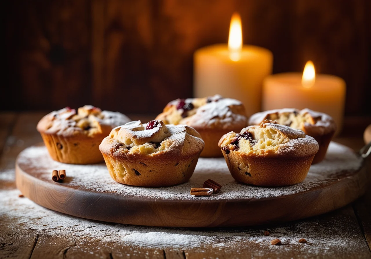 Stollen Muffins