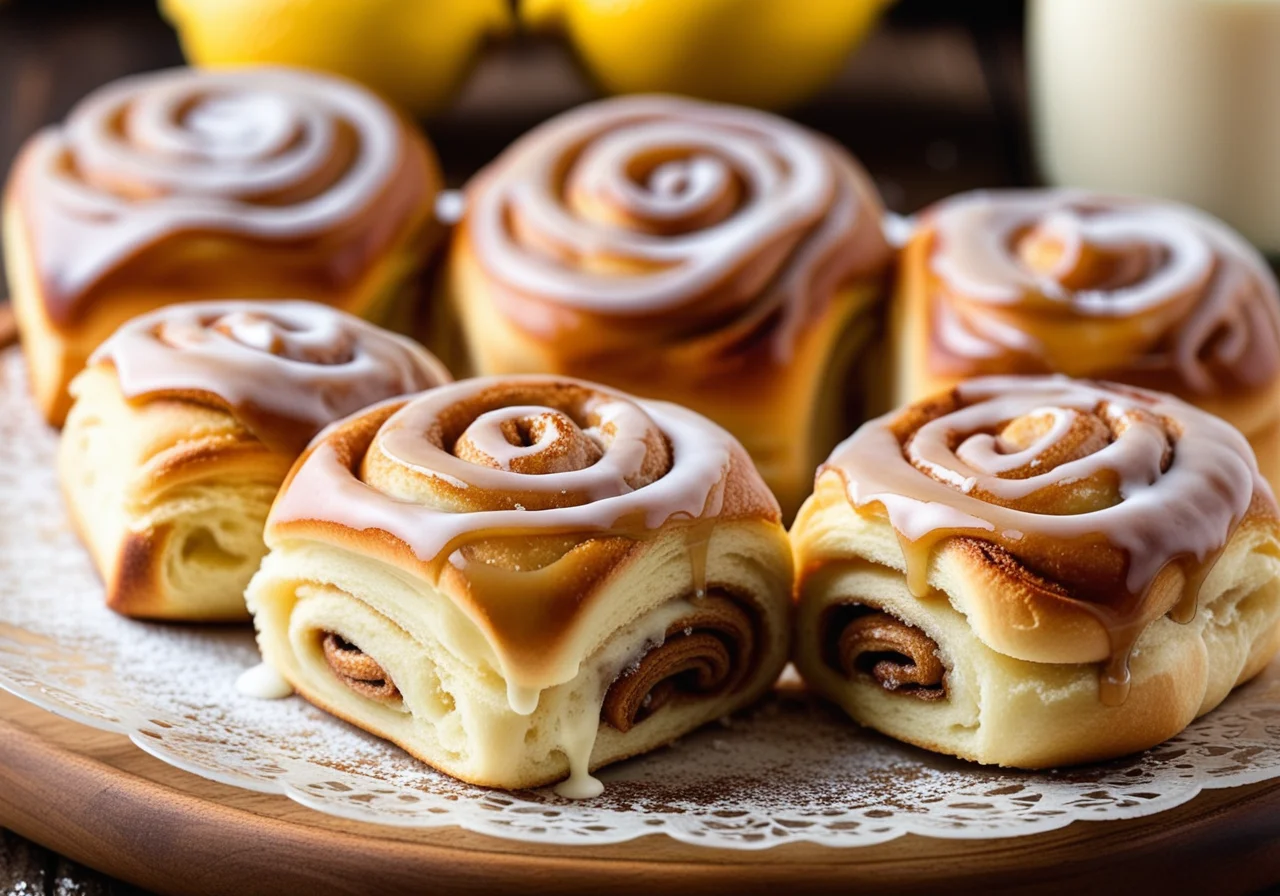 Sweet Rolls from Yeast Dough