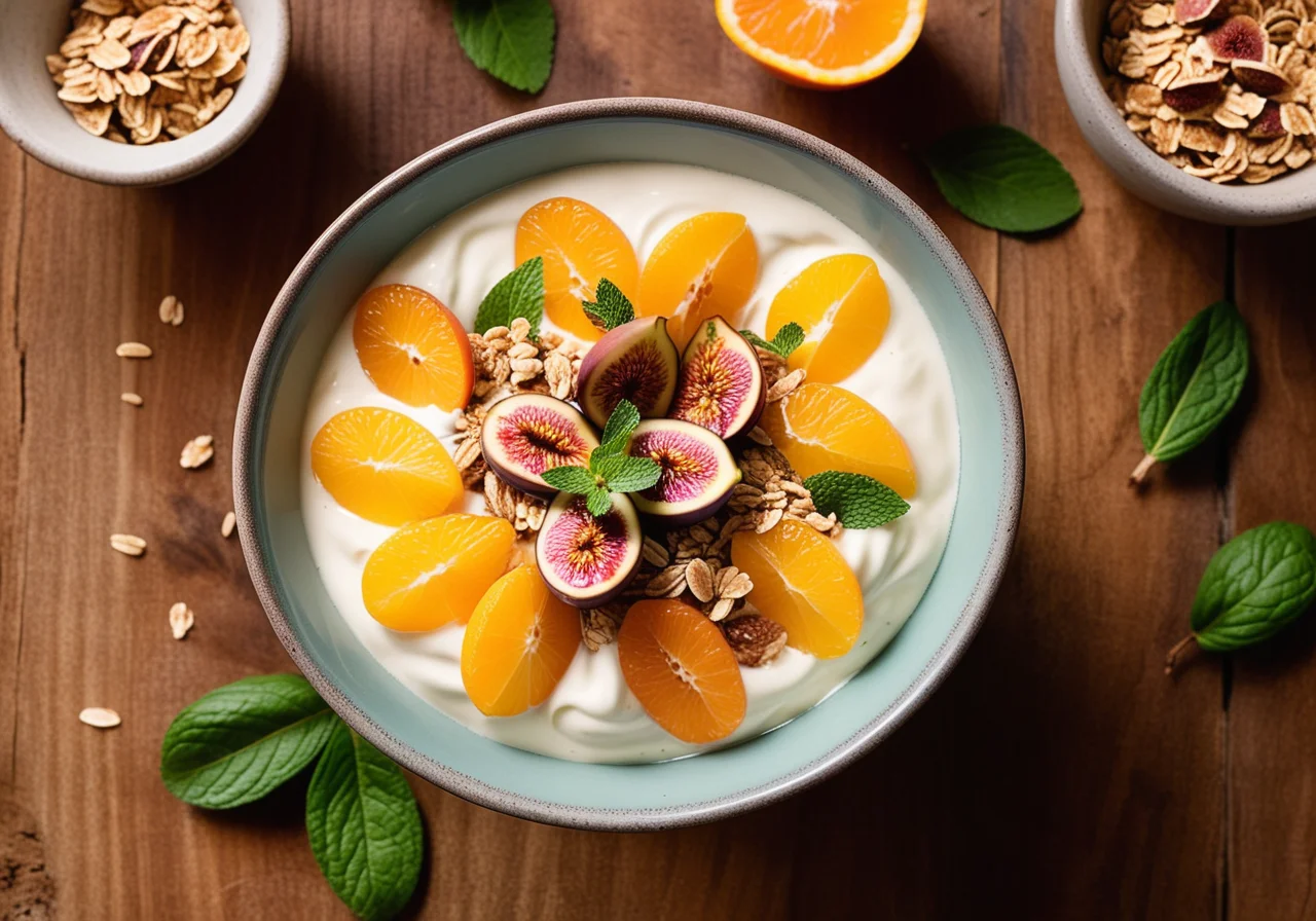 Muesli with Yogurt and Fruit