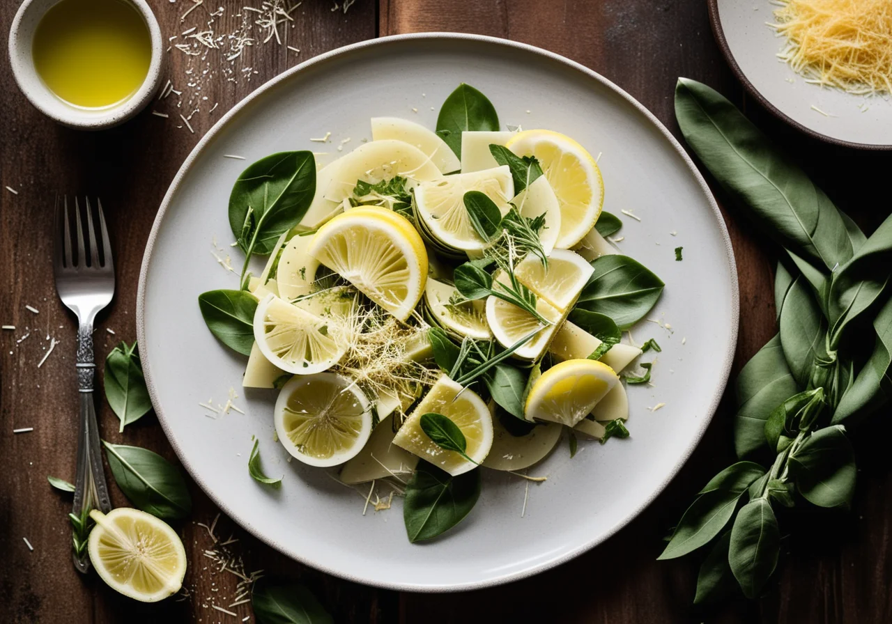 Artichoke Salad with Parmesan