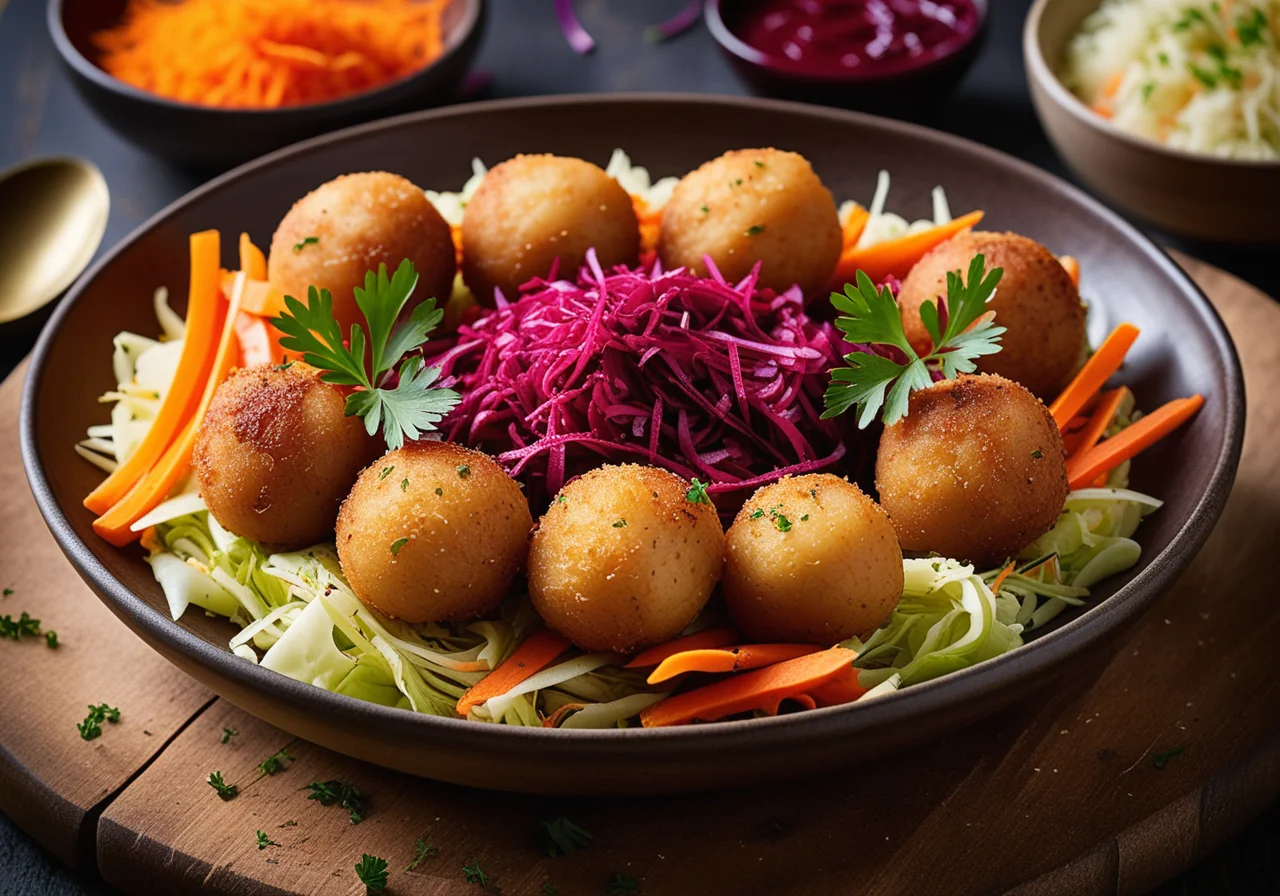 Fish Balls with Vegetables