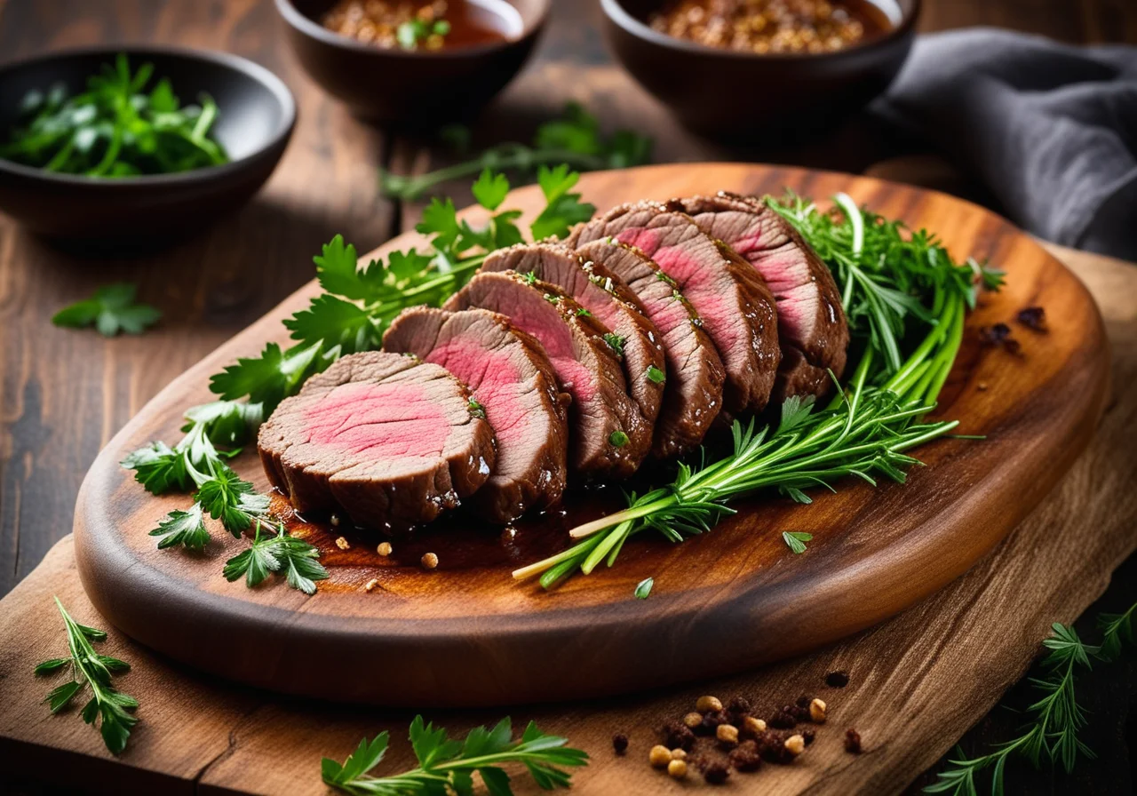 Herb Lamb from the Wok