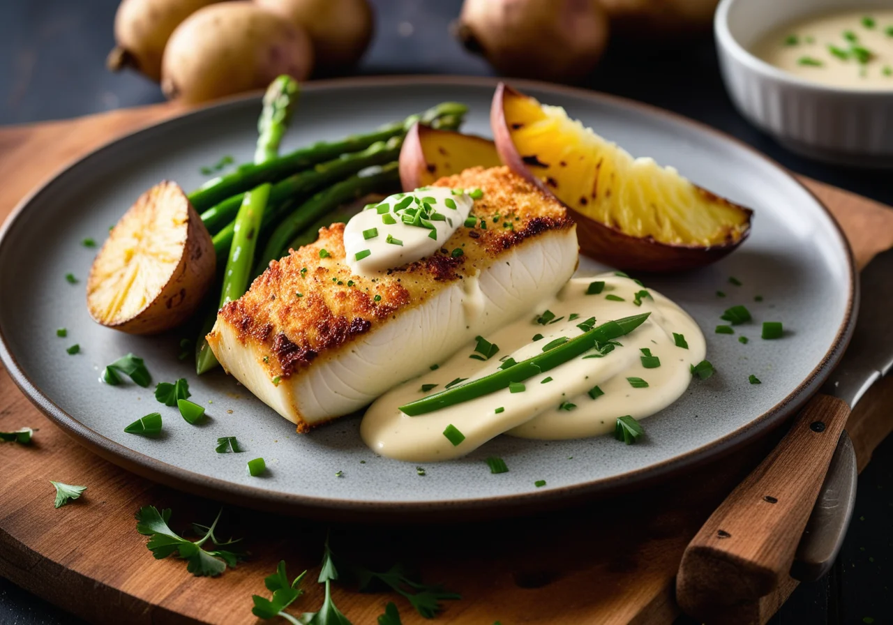 Baked Cod with Potatoes