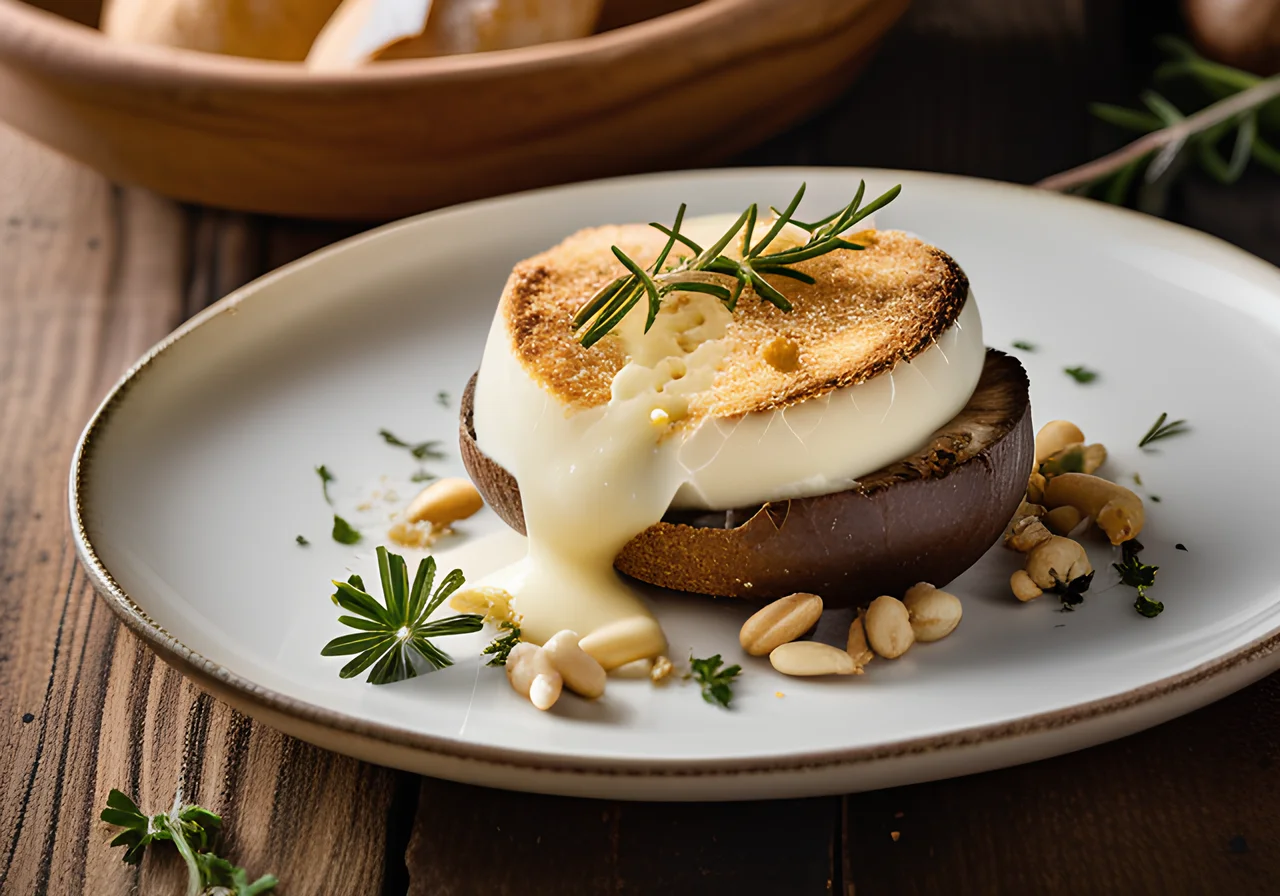 Large Stuffed Portobello Mushrooms