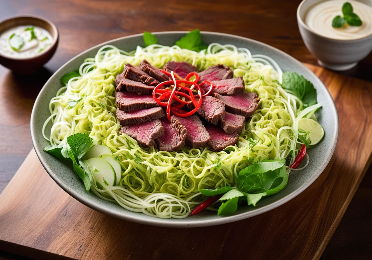 Salad with Dried Beef