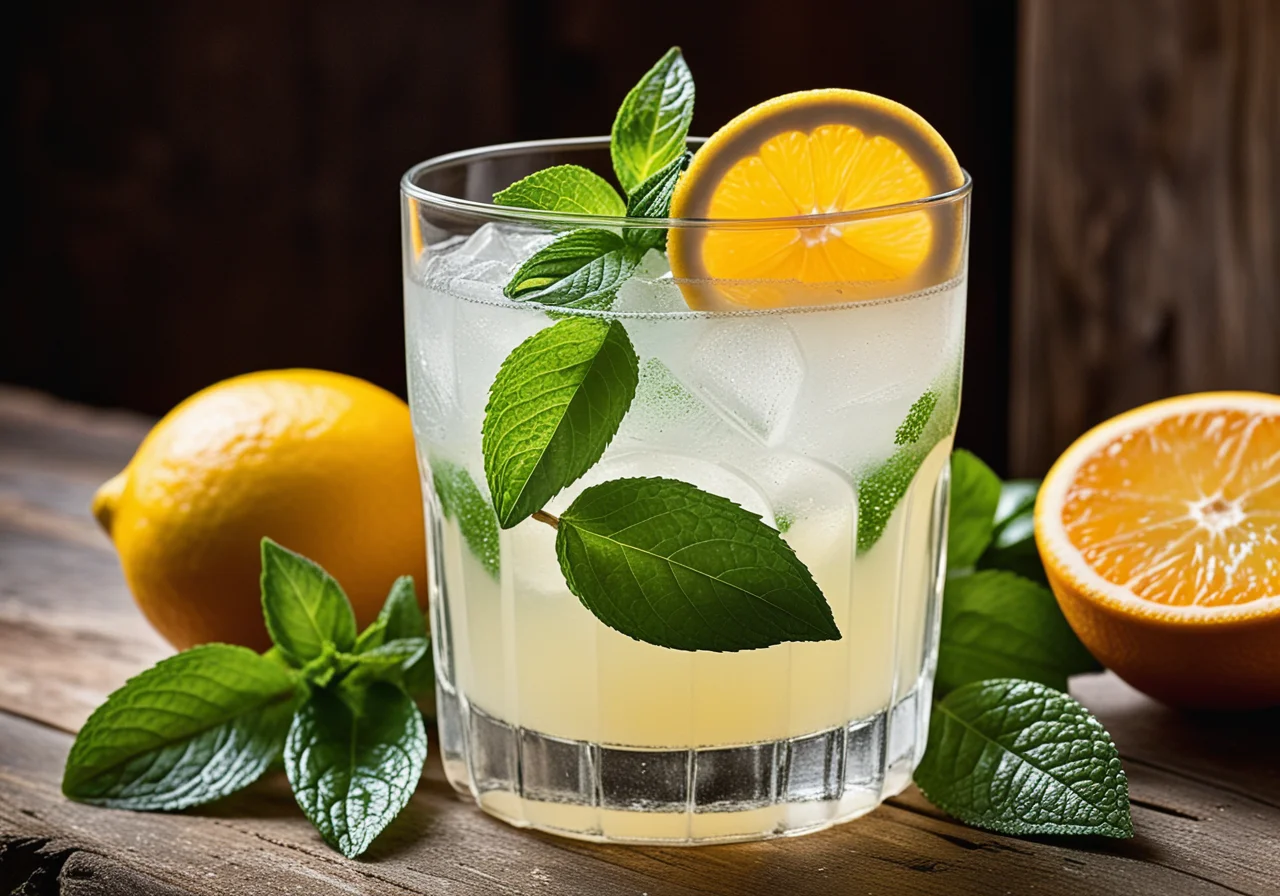 Citrus Leaf Lemonade